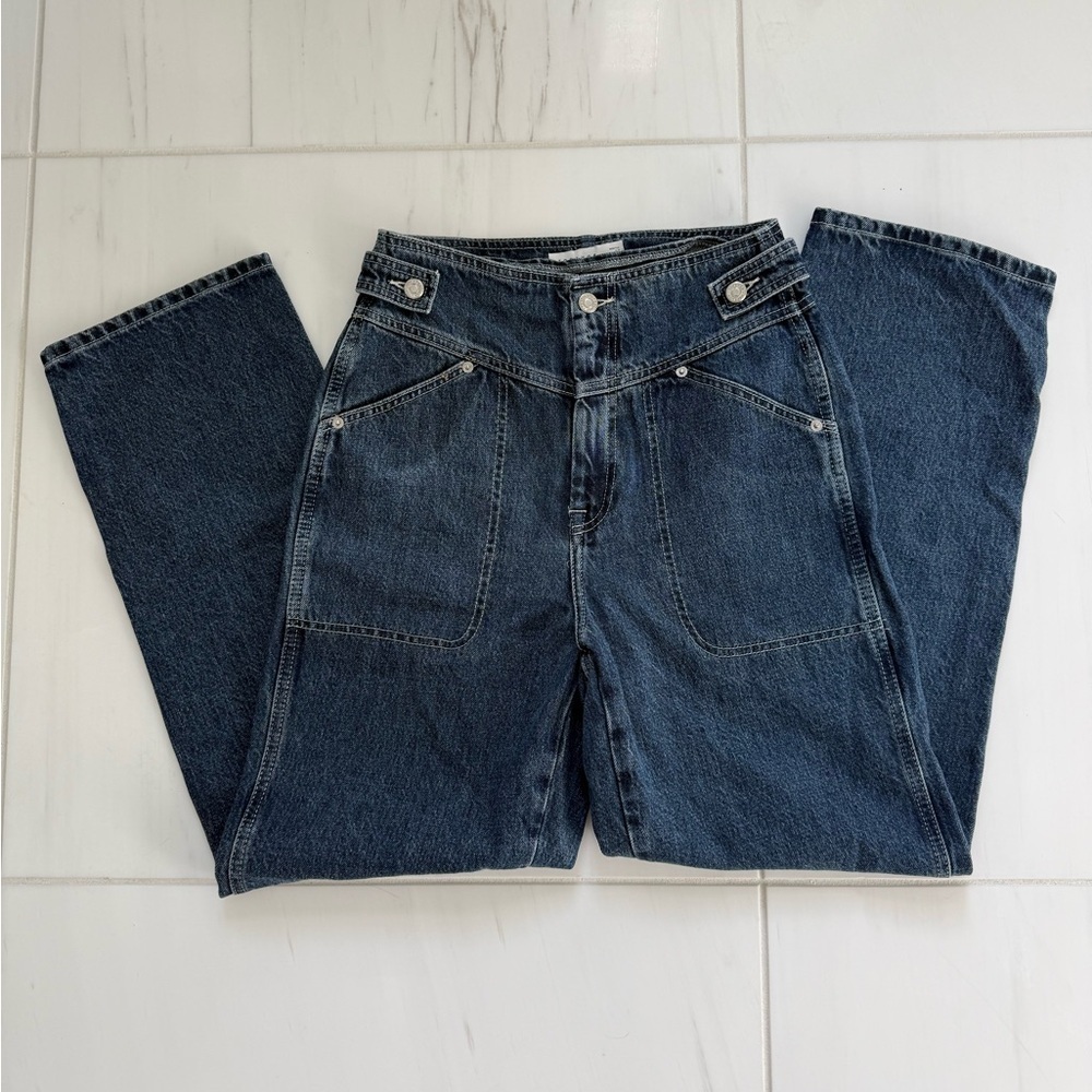 TOPSHOP V-Panel Jeans - Picture 9 of 15